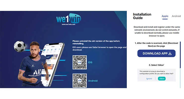 We1Win-Apps